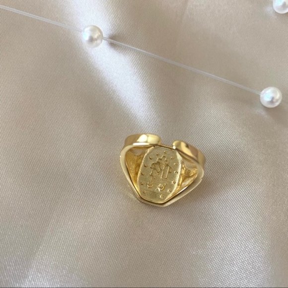 18K Gold plated Rosary Christian Catholic RING - Picture 7 of 9